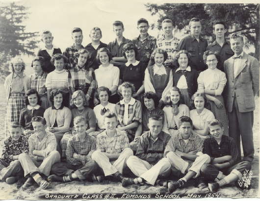 Mr.Irving's class - Edmonds 1954