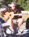Bruce Grimstad on guitar