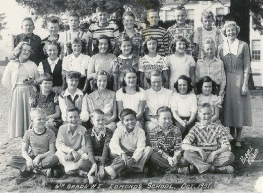 Grade 6 Edmonds 1951