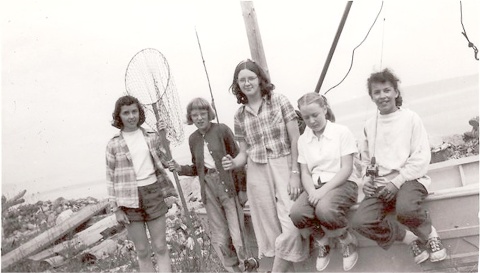 CampFire girls at Greenbank - 1952-53