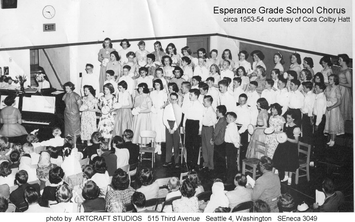 Esperance Chorus circa 1953-54